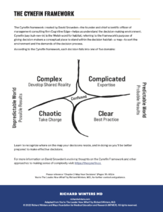 The Cynefin Framework